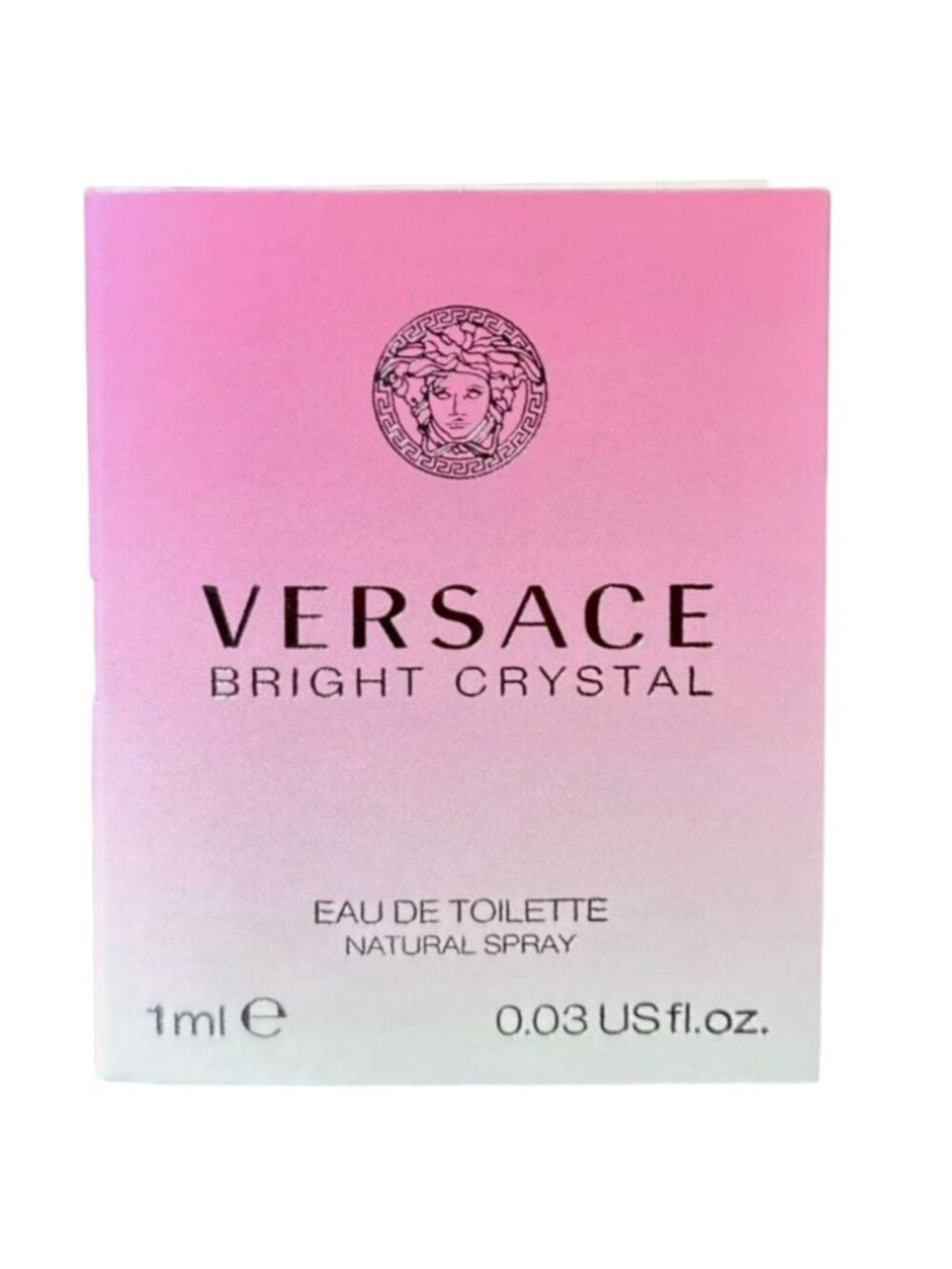 Versace Bright Crystal Eau de Toilette EDT Spray 0.03oz/1mL